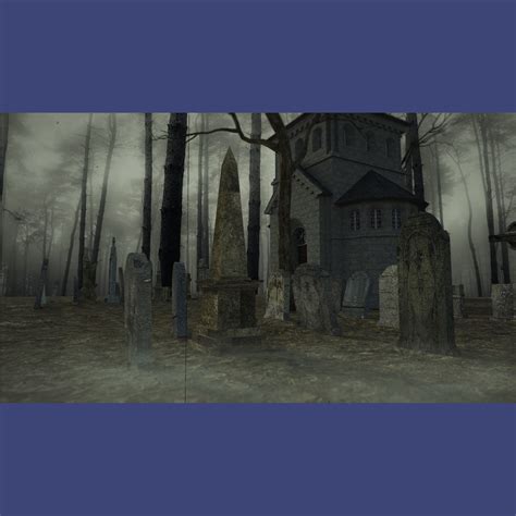 Graveyard 3d Model 79 Obj Ma Lwo Fbx C4d 3ds Dae Max Blend