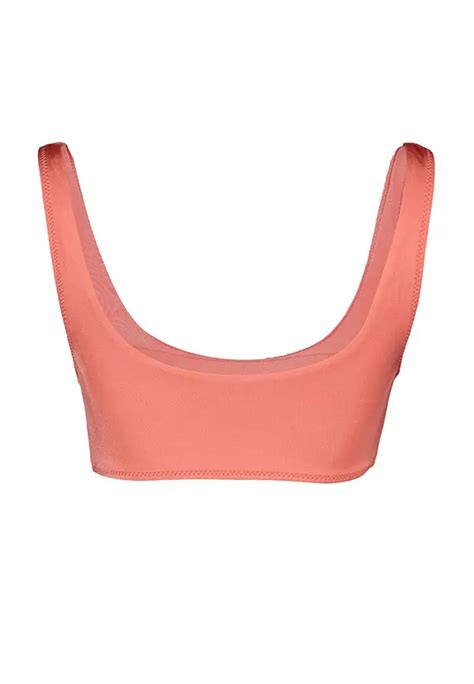 Jual Trendyol Scoop Neck Bikini Top Original Zalora Indonesia