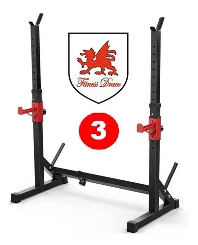 Rack Squat Premium Soporte Sentadilla Pecho Gym Nuevo Mercadolibre