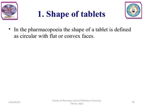 Solid dosage forms (tablets)