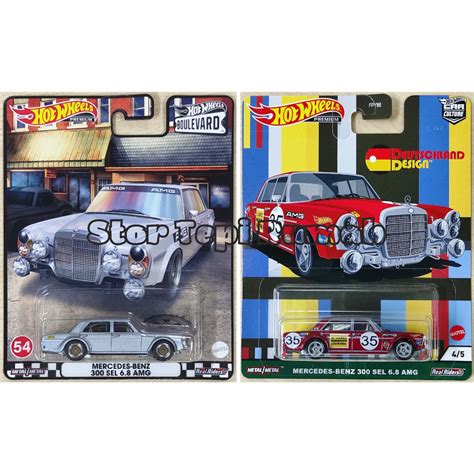 Hot Wheels Premium Mercedes Benz Sel Amg Hw Car Culture Deutschland German Design