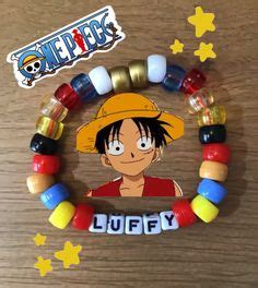 Monkey D Luffy One Piece Kandi Bracelet In Crafty Hobbies Anime