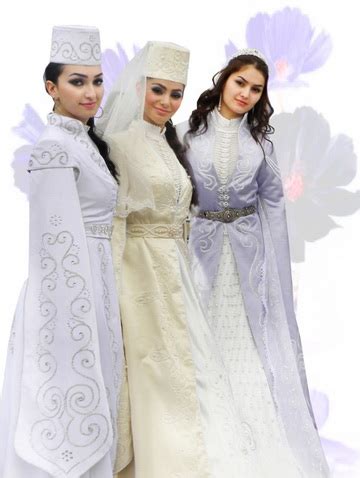 Национальный свадебный наряд – мечта горянки