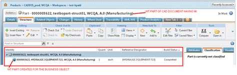 Creating Model Items And Wtparts For Business Objects Cadds 5