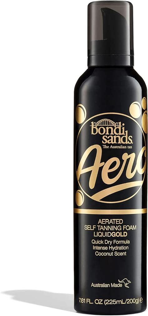 Bondi Sands Liquid Gold Aero Aerated Self Tanning Foam 0 251 Kg Uk Beauty