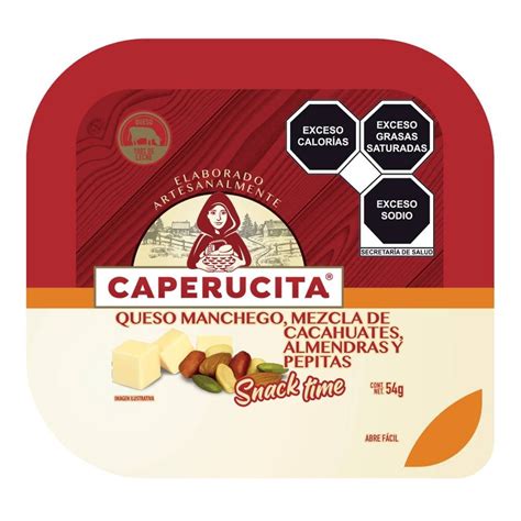 Queso Manchego Caperucita Cubicado 54 G Walmart