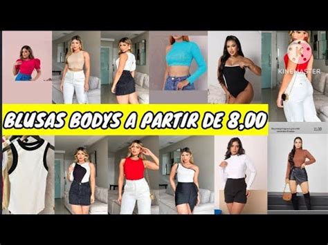 BLUSAS BODYS A PARTIR DE 8 00 DIRETO DA FÁBRICA MODA CENTER SANTA