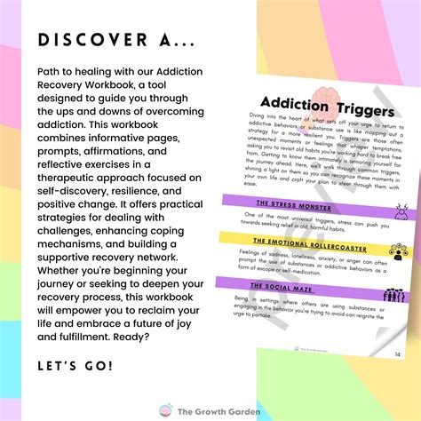 Addiction Recovery Workbook Journal Addiction Therapy Sobriety Worksheets Cbt For Addiction