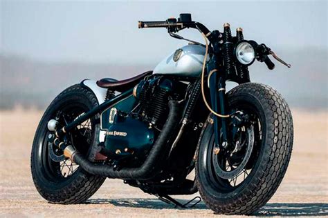 Nueva Royal Enfield Bobber De Rajputana Customs Una Auténtica Rompecuellos