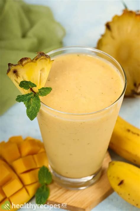 Mango Pineapple Banana Smoothie Recipe A Refreshing Tropical Drink