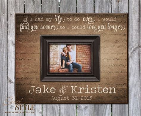 Personalized Picture Frame With Names And Established Date Etsy