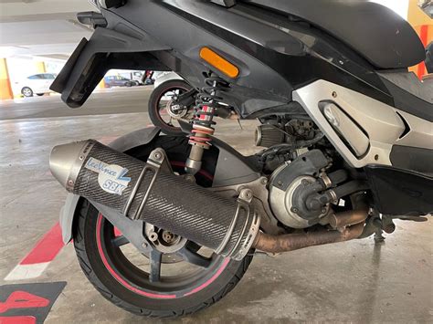 Leovince SBK Exhaust Pipe For Gilera Motorcycles Motorcycle