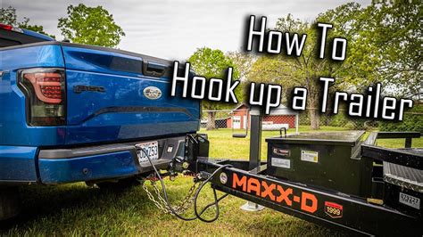 How To Hook Up A Trailer Youtube