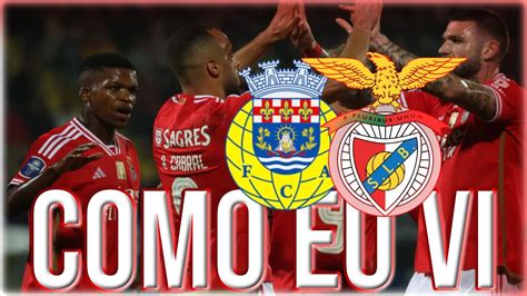 Arouca X Benfica Ta A Da Liga Como Eu Vi Youtube