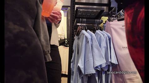 College Babe In Leggings