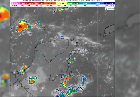 Clima Para Cancún Y Quintana Roo 24 De Septiembre De 2021