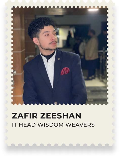 zafir zeeshan connected pakistan people  speakers leaders