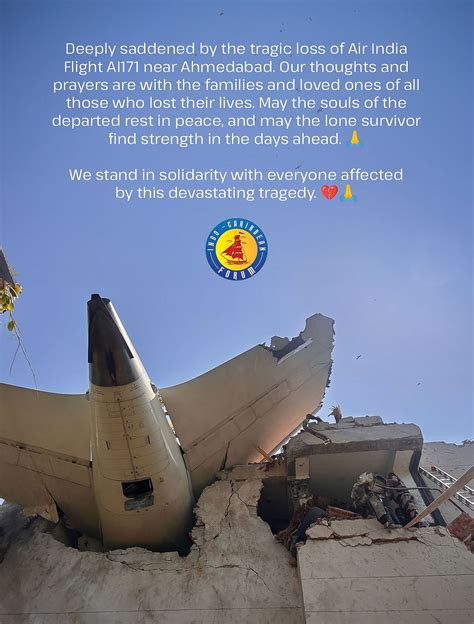 Indo-Caribbean - Deeply saddened by the tragic loss of Air India Flight
