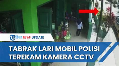 Viral Mobil Patroli Polisi Terekam Cctv Melakukan Tabrak Lari Melintas