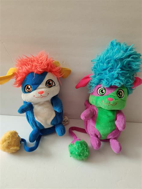 Popples Izzy And Yikes Plush Toys Spinmaster Ebay