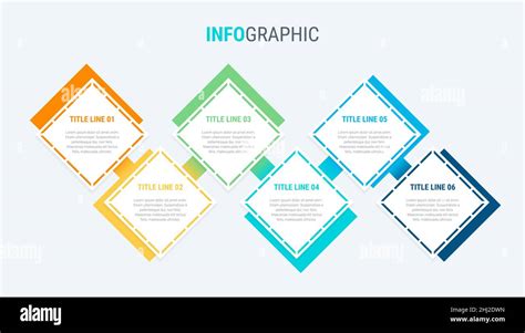 Bunte Diagramm Infografik Vorlage Timeline Mit Optionen Platz