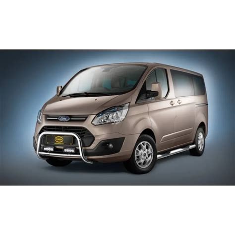 ESTRIBOS ACERO 80MM FORD TRANSIT TOURNEO CUSTOM 2013 SER4X4