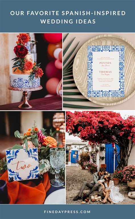 Romantic colorful spanish inspired wedding ideas – Artofit