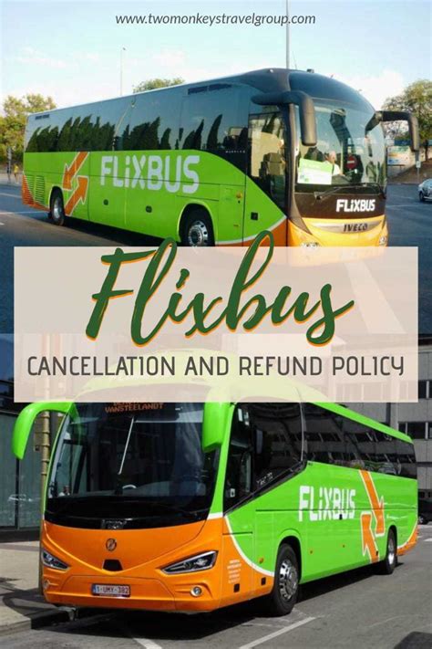 How To Cancel My Flixbus Ticket Cancellation And Refund Policy