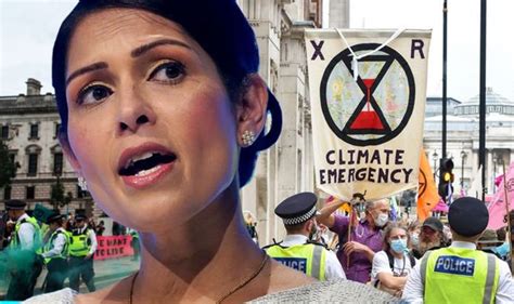 Priti Patel To Curb Protest Rights To Protect Democracy In Extinction