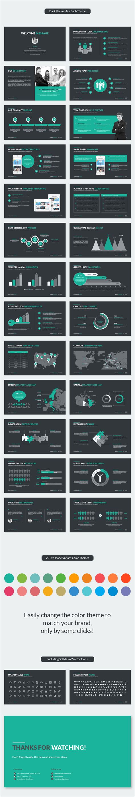 Business Proposal PowerPoint Template :: Behance