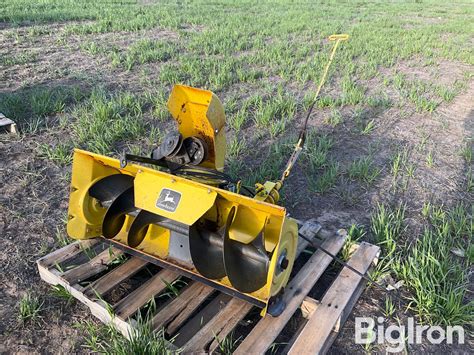 John Deere Hydro Snow Blower Bigiron Auctions