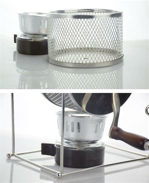 Home Diy Manual Hand Coffee Bean Roaster Baking Roasting Machine