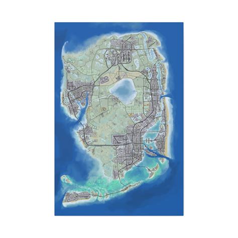 Gta VI Map Gta, Gta Vice City, Gta 6, Gaming Poster, Gta 5, Grand Theft Auto, Gta Poster, Gta ...