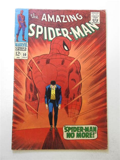 The Amazing Spider Man 50 1967 Fn Condition 1st Appearance Of