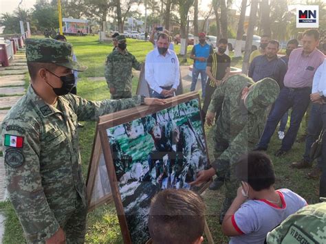 Inauguran exposición fotográfica del Ejército Mexicano en Tuxpan