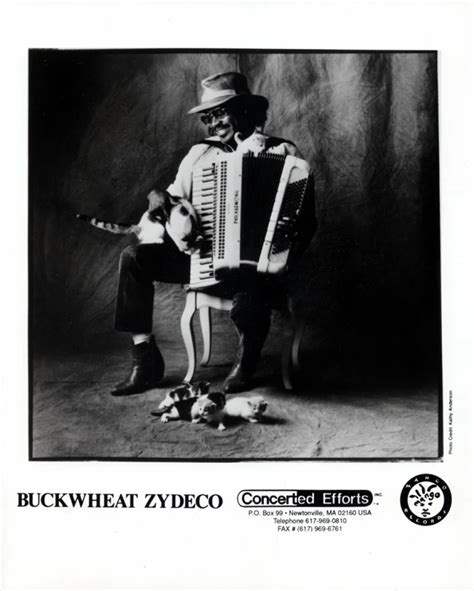 Buckwheat Zydeco Vintage Concert Photo Promo Print at Wolfgang's