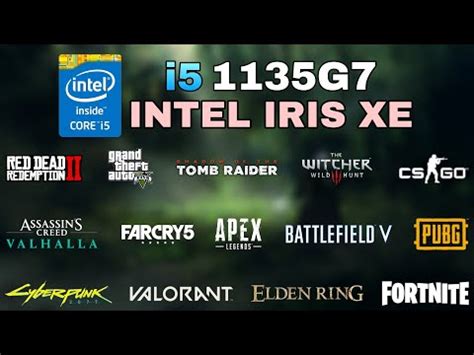 Видеокарта Intel Iris Xe Graphics характеристики (6 видео)