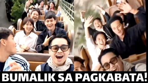 Reaksyon Ni Sarah Geronimo Sa Roller Coaster Ride Kasama Si Matteo