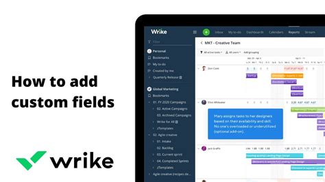 Wrike How To Add Custom Fields Tutorial 2024 YouTube