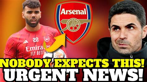 URGENT NEWS LOOK WHAT MIKEL ARTETA SAID FANS GO CRAZY ARSENAL NEWS