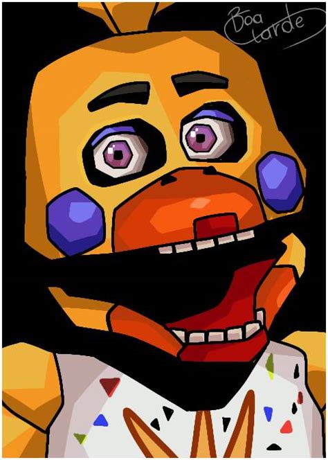 Fnaf 6 Ucn Icon Rockstar Chica By B04tarde On Deviantart