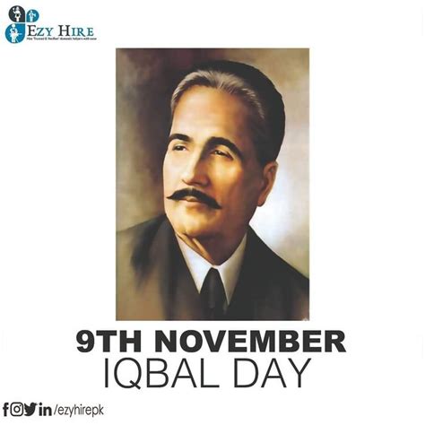 Remembering Allama Iqbal On His Birth Anniversary Great Thinkers