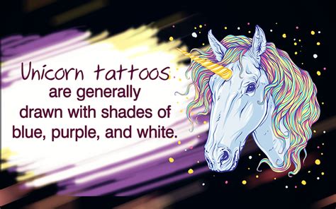 Meaning of Unicorn Tattoos - Thoughtful Tattoos