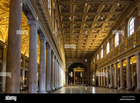 Santa maria maggiore interior hi-res stock photography and images - Alamy