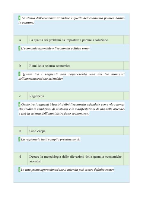 Tutte Le 500 Domande E Risposte Esame Di Metodologie E Determinazioni