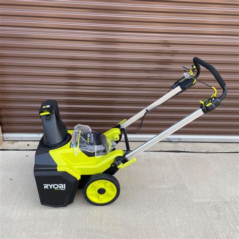 Ryobi 40v Hp Brushless Whisper Series 21 In Single Stage Cordless Snow Blower Values Mavin