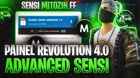 Saiu Novo Painel Revolution Pack Sensi Mitozin Ff Melhor