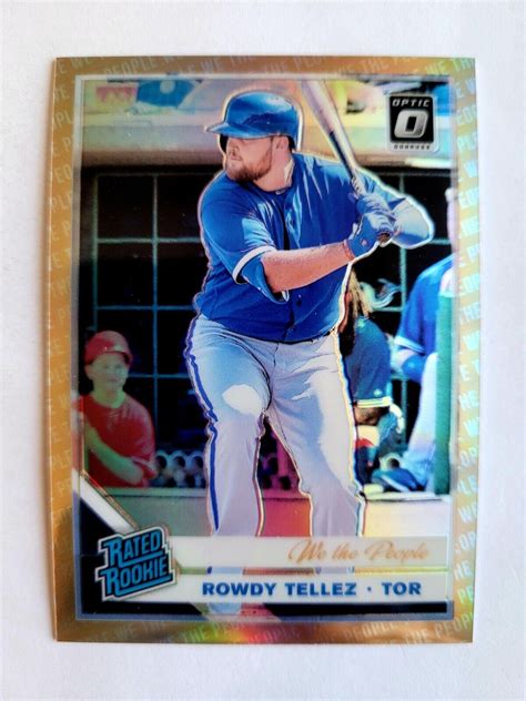 Panini Optic We The People Prizm Rowdy Tellez Rc