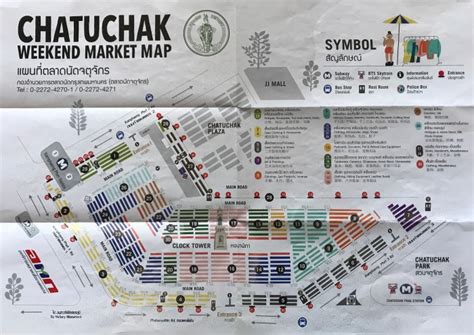 Chatuchak Market Map