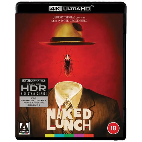 Naked Lunch 4K Ultra HD 4K Zavvi Australia